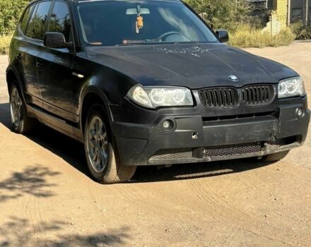 Чорний БМВ Х3, об'ємом двигуна 3 л та пробігом 386 тис. км за 3750 $, фото 4 на Automoto.ua