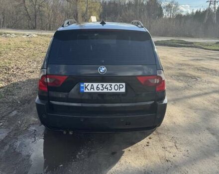 Чорний БМВ Х3, об'ємом двигуна 3 л та пробігом 412 тис. км за 6473 $, фото 1 на Automoto.ua