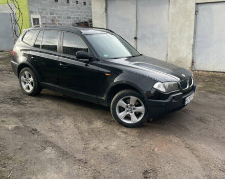 Черный БМВ Х3, объемом двигателя 3 л и пробегом 288 тыс. км за 9500 $, фото 1 на Automoto.ua
