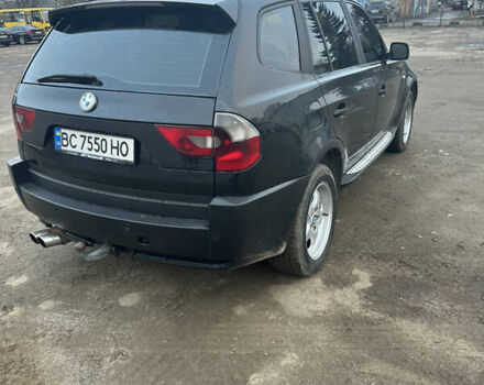 Чорний БМВ Х3, об'ємом двигуна 2.99 л та пробігом 352 тис. км за 7300 $, фото 2 на Automoto.ua
