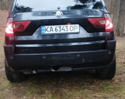 Черный БМВ Х3, объемом двигателя 3 л и пробегом 214 тыс. км за 5500 $, фото 1 на Automoto.ua