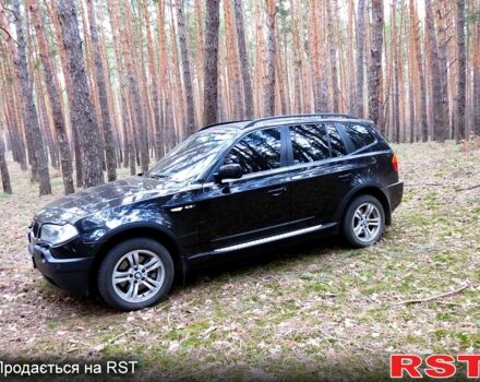 Черный БМВ Х3, объемом двигателя 25 л и пробегом 276 тыс. км за 7500 $, фото 1 на Automoto.ua