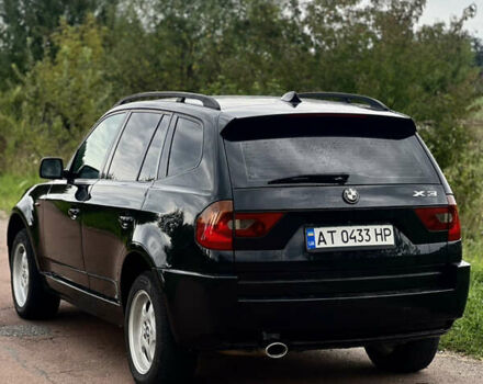 Черный БМВ Х3, объемом двигателя 2 л и пробегом 330 тыс. км за 9500 $, фото 2 на Automoto.ua