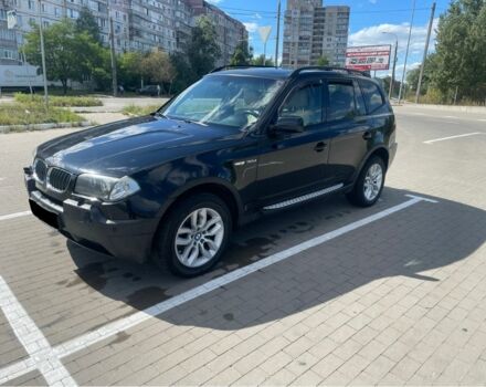 Черный БМВ Х3, объемом двигателя 3 л и пробегом 327 тыс. км за 5000 $, фото 1 на Automoto.ua