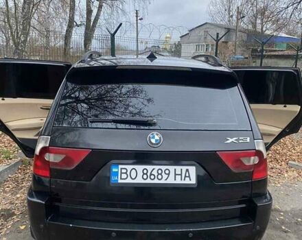 Черный БМВ Х3, объемом двигателя 2 л и пробегом 250 тыс. км за 8300 $, фото 2 на Automoto.ua