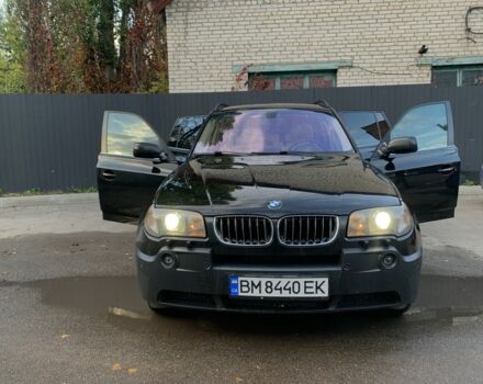 Черный БМВ Х3, объемом двигателя 3 л и пробегом 351 тыс. км за 5500 $, фото 1 на Automoto.ua