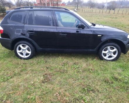 Черный БМВ Х3, объемом двигателя 2 л и пробегом 338 тыс. км за 8100 $, фото 4 на Automoto.ua