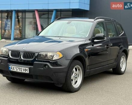Черный БМВ Х3, объемом двигателя 2 л и пробегом 247 тыс. км за 8650 $, фото 1 на Automoto.ua