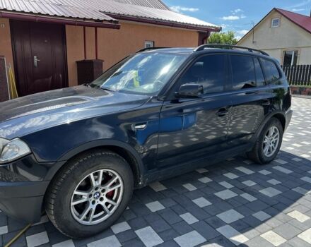 Черный БМВ Х3, объемом двигателя 3 л и пробегом 320 тыс. км за 5400 $, фото 1 на Automoto.ua