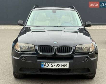 Черный БМВ Х3, объемом двигателя 2 л и пробегом 247 тыс. км за 8650 $, фото 2 на Automoto.ua