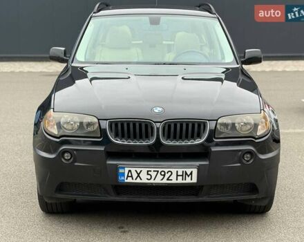 Черный БМВ Х3, объемом двигателя 2 л и пробегом 247 тыс. км за 8650 $, фото 4 на Automoto.ua