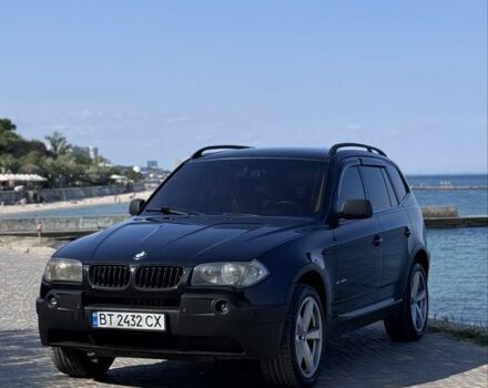 Черный БМВ Х3, объемом двигателя 3 л и пробегом 398 тыс. км за 7200 $, фото 1 на Automoto.ua