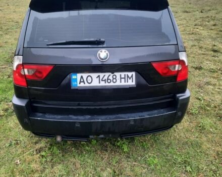 Черный БМВ Х3, объемом двигателя 2 л и пробегом 338 тыс. км за 8100 $, фото 1 на Automoto.ua