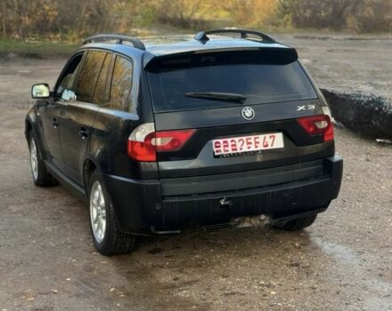 Черный БМВ Х3, объемом двигателя 3 л и пробегом 290 тыс. км за 4600 $, фото 3 на Automoto.ua