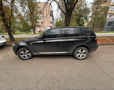 Черный БМВ Х3, объемом двигателя 2 л и пробегом 278 тыс. км за 5600 $, фото 2 на Automoto.ua