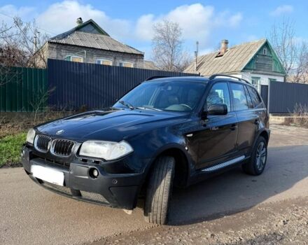 Черный БМВ Х3, объемом двигателя 3 л и пробегом 362 тыс. км за 5500 $, фото 2 на Automoto.ua