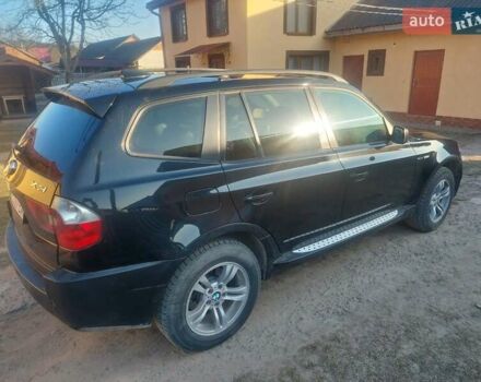 Черный БМВ Х3, объемом двигателя 2 л и пробегом 365 тыс. км за 7200 $, фото 2 на Automoto.ua