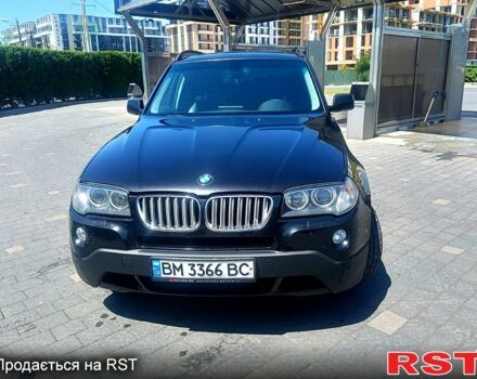 Черный БМВ Х3, объемом двигателя 3 л и пробегом 380 тыс. км за 12500 $, фото 1 на Automoto.ua