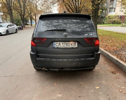 Черный БМВ Х3, объемом двигателя 2 л и пробегом 278 тыс. км за 5600 $, фото 4 на Automoto.ua