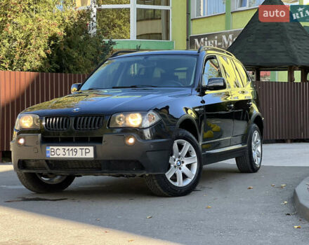 Черный БМВ Х3, объемом двигателя 2 л и пробегом 383 тыс. км за 7750 $, фото 1 на Automoto.ua