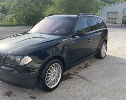 Черный БМВ Х3, объемом двигателя 2 л и пробегом 267 тыс. км за 9300 $, фото 3 на Automoto.ua