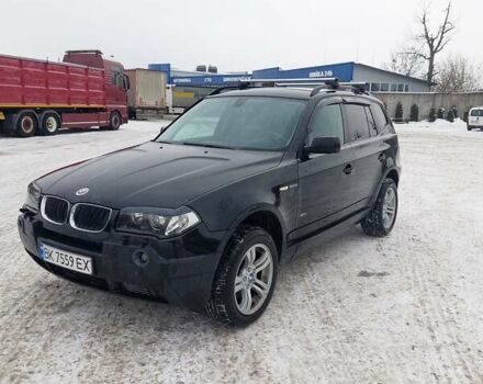 Черный БМВ Х3, объемом двигателя 2 л и пробегом 224 тыс. км за 10000 $, фото 2 на Automoto.ua