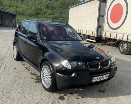 Черный БМВ Х3, объемом двигателя 2 л и пробегом 267 тыс. км за 9300 $, фото 1 на Automoto.ua