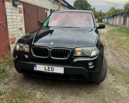 Черный БМВ Х3, объемом двигателя 2 л и пробегом 370 тыс. км за 9000 $, фото 2 на Automoto.ua