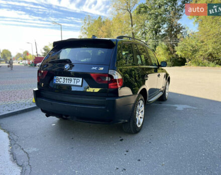 Черный БМВ Х3, объемом двигателя 2 л и пробегом 383 тыс. км за 7750 $, фото 9 на Automoto.ua