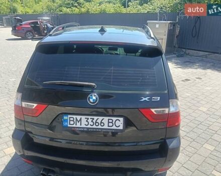 Черный БМВ Х3, объемом двигателя 3 л и пробегом 380 тыс. км за 12450 $, фото 5 на Automoto.ua