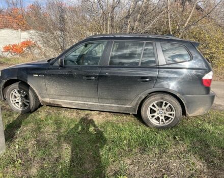 Черный БМВ Х3, объемом двигателя 2 л и пробегом 160 тыс. км за 3500 $, фото 4 на Automoto.ua