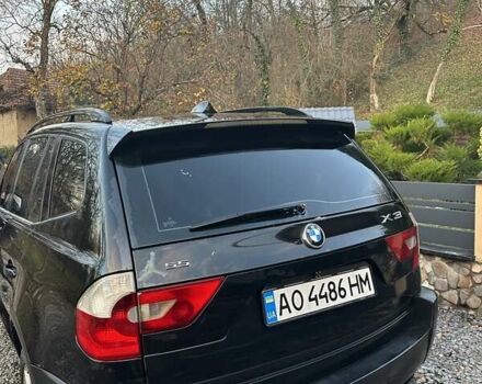 Черный БМВ Х3, объемом двигателя 3 л и пробегом 302 тыс. км за 8600 $, фото 2 на Automoto.ua