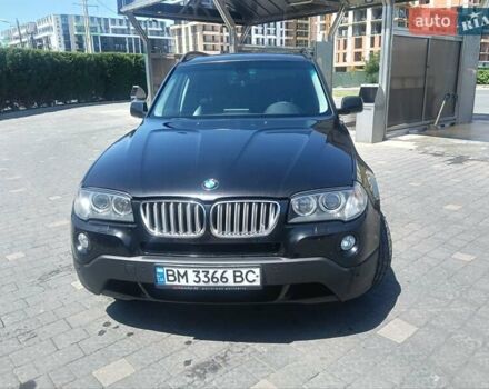 Черный БМВ Х3, объемом двигателя 3 л и пробегом 380 тыс. км за 12450 $, фото 1 на Automoto.ua