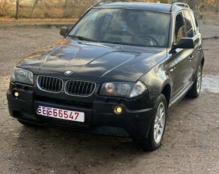 Черный БМВ Х3, объемом двигателя 3 л и пробегом 290 тыс. км за 4600 $, фото 1 на Automoto.ua