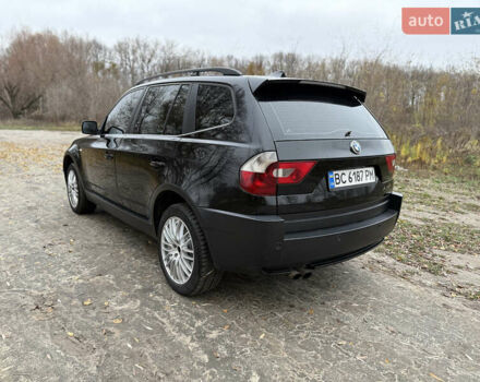 Черный БМВ Х3, объемом двигателя 3 л и пробегом 308 тыс. км за 9900 $, фото 2 на Automoto.ua