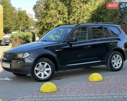 Черный БМВ Х3, объемом двигателя 2 л и пробегом 383 тыс. км за 7750 $, фото 2 на Automoto.ua