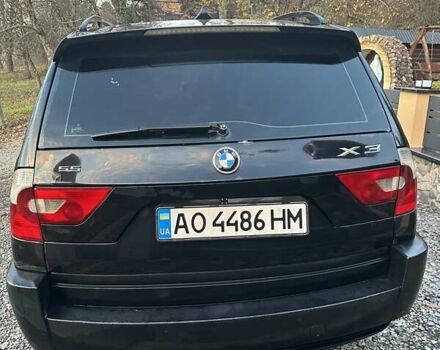Черный БМВ Х3, объемом двигателя 3 л и пробегом 302 тыс. км за 8600 $, фото 3 на Automoto.ua