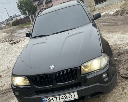 Черный БМВ Х3, объемом двигателя 3 л и пробегом 336 тыс. км за 10000 $, фото 2 на Automoto.ua