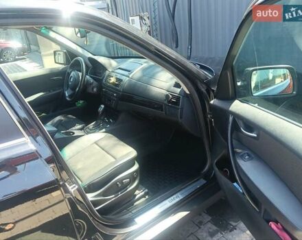 Черный БМВ Х3, объемом двигателя 3 л и пробегом 380 тыс. км за 12450 $, фото 13 на Automoto.ua