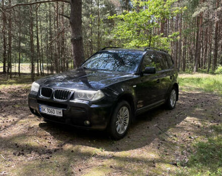 Черный БМВ Х3, объемом двигателя 2 л и пробегом 333 тыс. км за 9750 $, фото 2 на Automoto.ua