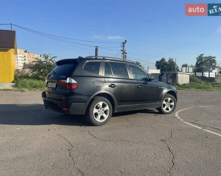 Черный БМВ Х3, объемом двигателя 2.5 л и пробегом 219 тыс. км за 8500 $, фото 4 на Automoto.ua