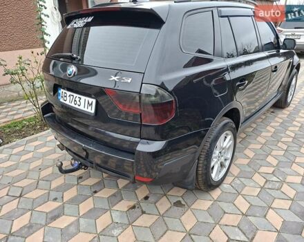 Черный БМВ Х3, объемом двигателя 2 л и пробегом 310 тыс. км за 8300 $, фото 3 на Automoto.ua