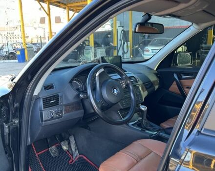 Черный БМВ Х3, объемом двигателя 2 л и пробегом 300 тыс. км за 8800 $, фото 4 на Automoto.ua
