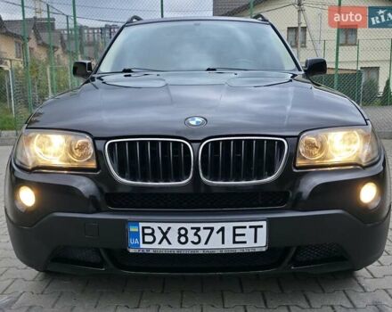Чорний БМВ Х3, об'ємом двигуна 2 л та пробігом 249 тис. км за 8333 $, фото 4 на Automoto.ua
