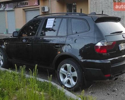 Черный БМВ Х3, объемом двигателя 2 л и пробегом 237 тыс. км за 8999 $, фото 3 на Automoto.ua
