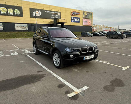 Черный БМВ Х3, объемом двигателя 2 л и пробегом 218 тыс. км за 9650 $, фото 1 на Automoto.ua