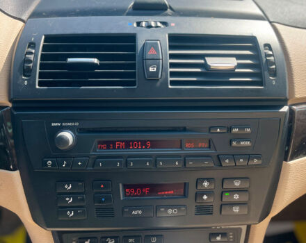 Черный БМВ Х3, объемом двигателя 3 л и пробегом 253 тыс. км за 7200 $, фото 16 на Automoto.ua