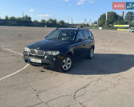 Черный БМВ Х3, объемом двигателя 2.5 л и пробегом 219 тыс. км за 8500 $, фото 1 на Automoto.ua