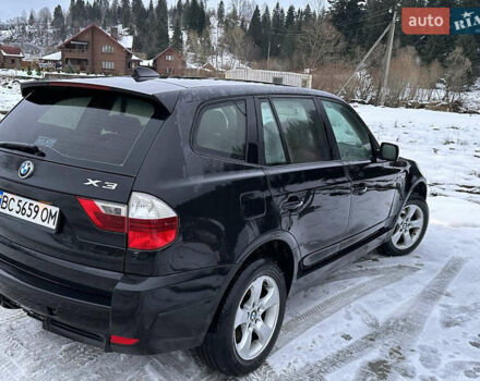 Черный БМВ Х3, объемом двигателя 2 л и пробегом 269 тыс. км за 9000 $, фото 4 на Automoto.ua