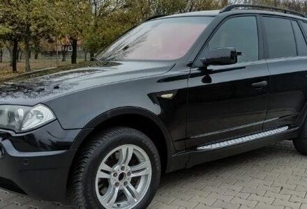 Черный БМВ Х3, объемом двигателя 3 л и пробегом 256 тыс. км за 3834 $, фото 1 на Automoto.ua